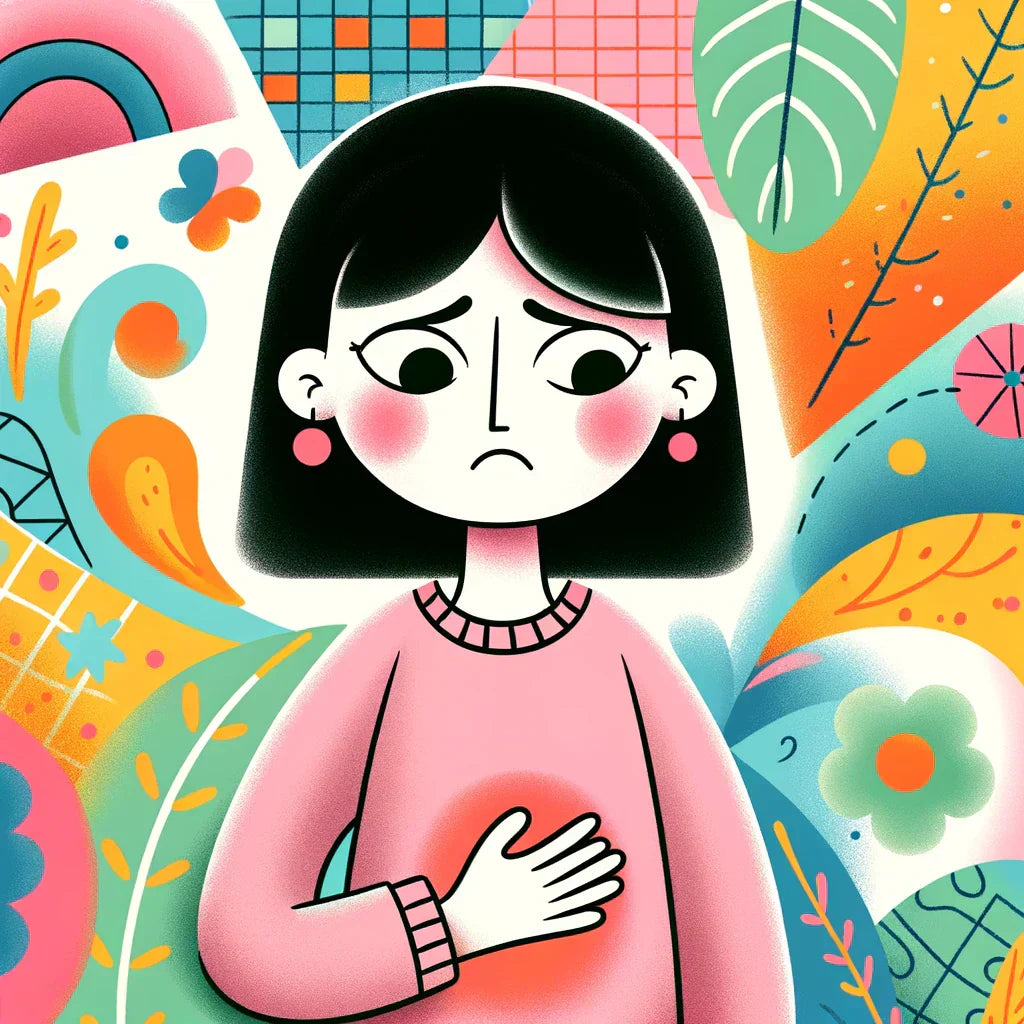 Bolest břicha nahoře uprostřed