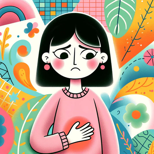 Bolest břicha nahoře uprostřed