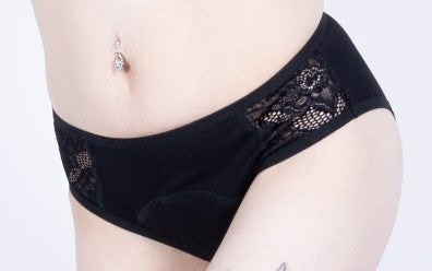 Menstruační kalhotky s krajkou 8