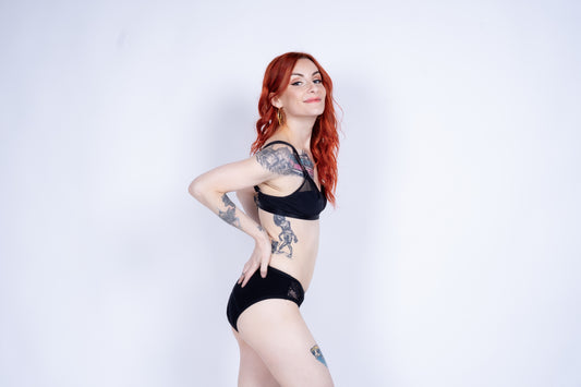 Menstruační kalhotky s krajkou 4