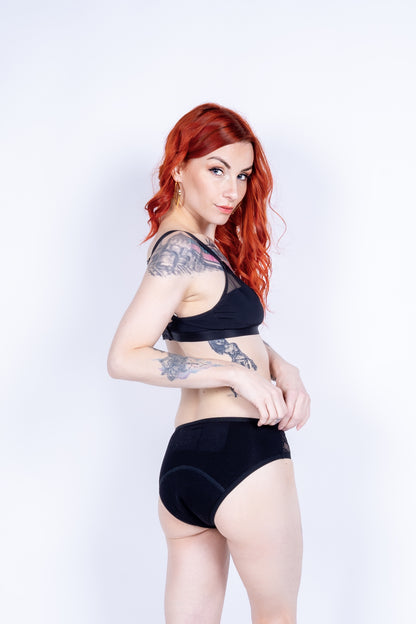 Menstruační kalhotky s krajkou 6