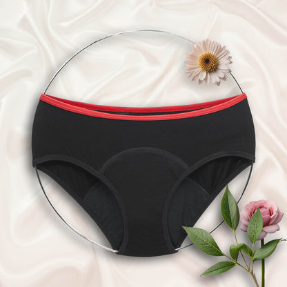 Menstruační kalhotky - merino - střední menstruace